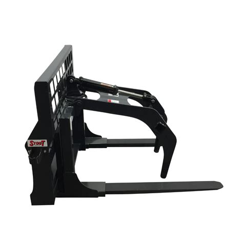 stout skid steer pallet forks|universal mount pallet forks.